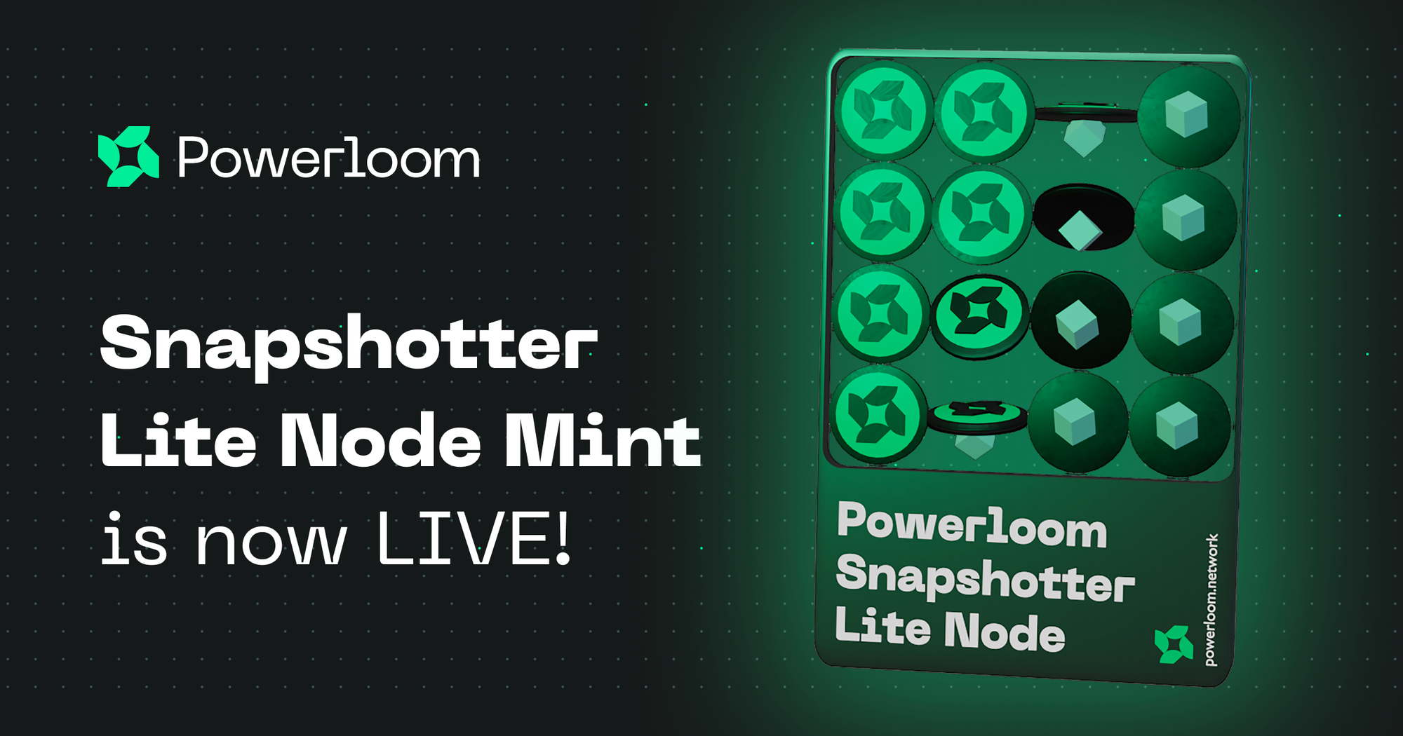 Public Mint is Now Live! Secure Your Spot in Our Composable Data Network 🌐