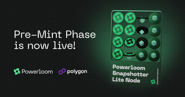 First Data Infrastructure Mint on Polygon: Launching Over 10,000 Data Nodes 🚀